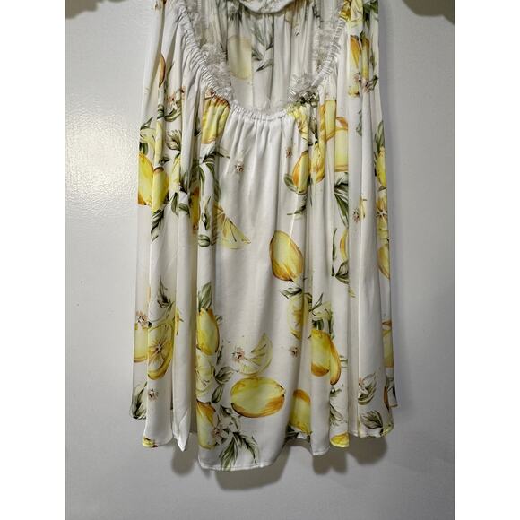 For Love & Lemons Serafina Floral Mini Dress Size Medium NWT Flirty Feminine - Picture 14 of 15
